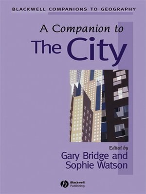 cover image of A Companion to the City